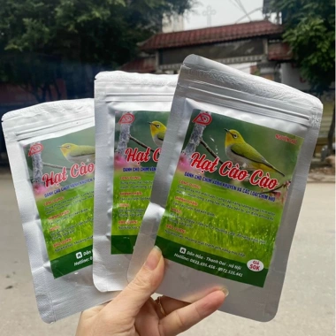 Hạt cào cào tươi nguyên chất cho chim chào mào, chim khuyên – phụ kiện lồng chim anh quân, giá 43.900₫