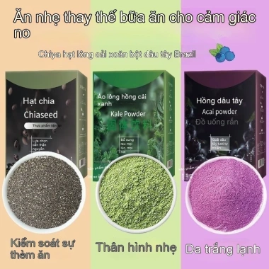 Hạt Chia Giảm Cân Kale Berry Powder - Thay Thế Bữa Ăn, Giá Ưu Đãi 26.000 VND