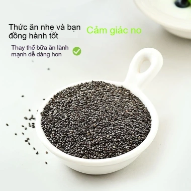 Hạt chia organic nhập khẩu Mexico - Giảm cân, giàu chất xơ protein, ít đường, no lâu