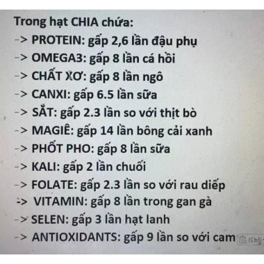 Hạt chia và yến mạch hữu cơ tiêu chuẩn Đức giảm giá 230.000đ, dinh dưỡng tối ưu 7