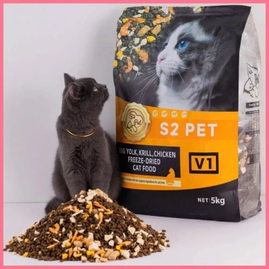 Hạt cho mèo S2pet V1 5kg – Đạm 32% Mix topping, bổ sung dinh dưỡng toàn diện cho mọi lứa tuổi – 95.000₫ 4