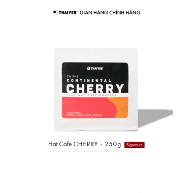 Hạt Continental Cherry 100% Arabica Nguyên Chất - Giá 190.920, Giảm còn 148.000 - Cà phê thượng hạng 5