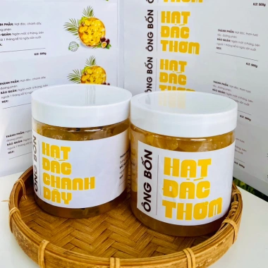 Hạt đác rim thơm chanh dây - Chua ngọt thanh dịu đường phèn, ăn kèm đồ uống, sữa chua - Giá 50.000đ (giảm từ 61.500đ)