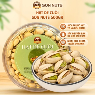 Hạt Dẻ Cười Mộc Son Nuts 500g - Giàu Vitamin B6, Tốt Tim Mạch, Ăn Kiêng, 224.000₫