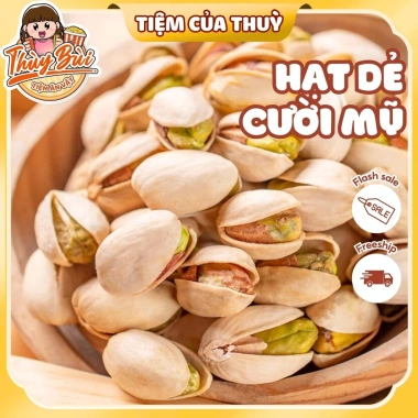 Hạt Dẻ Cười Mỹ Không Tẩy Trắng HN - Tách Vỏ, Rang Muối Dinh Dưỡng, Giá 200k Giảm 60k