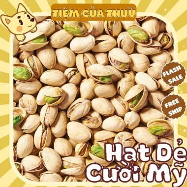 Hạt Dẻ Cười Mỹ Không Tẩy Trắng HN - Tách Vỏ, Rang Muối Dinh Dưỡng, Giá 200k Giảm 60k