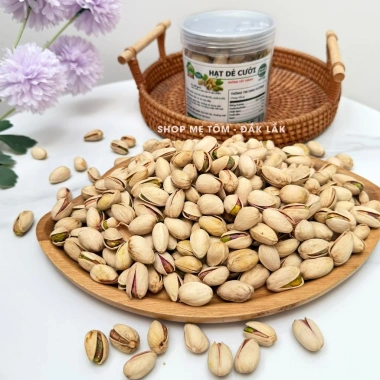 Hạt dẻ cười nâu không tẩy trắng nhập khẩu chuẩn, giá 135.000, xuất hoá đơn công ty