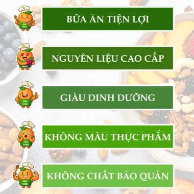 Hạt Dẻ Cười Nhập Khẩu Mỹ MIA FOOD Loại 1 Rang Tự Nhiên - Ăn Vặt Healthy 123k