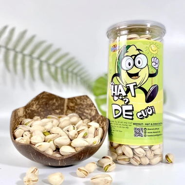 Hạt dẻ cười Pistachio 1KG Combo 2 phần 500g không tẩy trắng, không yểu - BeeNut 3 Hạt dẻ cười Pistachio 1KG Combo 2 phần 500g không tẩy trắng, không yểu - BeeNut 3