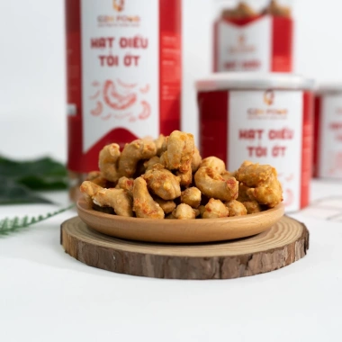 Hạt Điều Bình Phước Rang Tỏi Ớt Nguyên Hạt – Ngũ Cốc Dinh Dưỡng Bà Bầu Ăn Kiêng Giảm Cân, Giá 140.000đ G2H Food 2