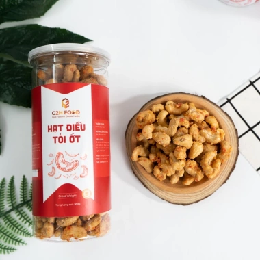 Hạt Điều Bình Phước Rang Tỏi Ớt Nguyên Hạt – Ngũ Cốc Dinh Dưỡng Bà Bầu Ăn Kiêng Giảm Cân, Giá 140.000đ G2H Food 10