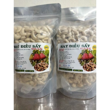 Hạt điều không muối bóc lụa sấy chín 1kg Gia Lai - Giòn rụm, ngon ngọt, giảm còn 350.000₫ 5 Hạt điều không muối bóc lụa sấy chín 1kg Gia Lai - Giòn rụm, ngon ngọt, giảm còn 350.000₫ 5