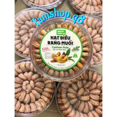 Hạt Điều Lúa Rang Muối Bình Phước Xếp Hoa - Healthy Food Giá Ưu Đãi 119k