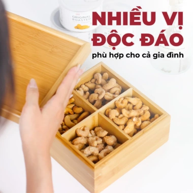 Hạt Điều Mật Ong Kaz - Hạt Điều rang mật ong thơm ngon, giảm giá 18% chỉ 68.090₫