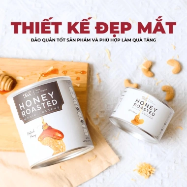Hạt Điều Mật Ong Kaz - Hạt Điều rang mật ong thơm ngon, giảm giá 18% chỉ 68.090₫