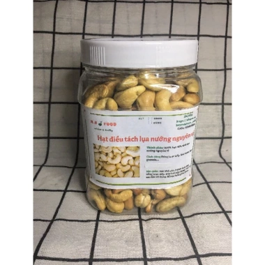 Hạt điều nguyên bóc lụa 500g - Rang nguyên vị không muối, giảm giá chỉ 160k 3 Hạt điều nguyên bóc lụa 500g - Rang nguyên vị không muối, giảm giá chỉ 160k 3
