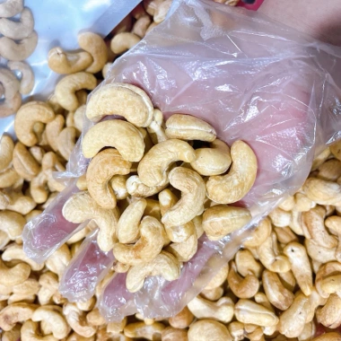 Hạt điều nguyên bóc lụa sấy chín 1kg - Giảm còn 260.000đ, thơm ngon, giàu dinh dưỡng