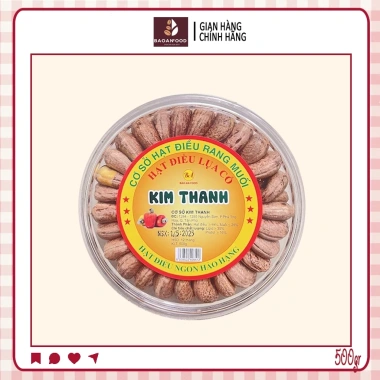 Hạt Điều Nguyên Chất 500gr Rang Muối Xếp Hoa - Bùi Khó Cưỡng, Giá chỉ 131,200 VND 3