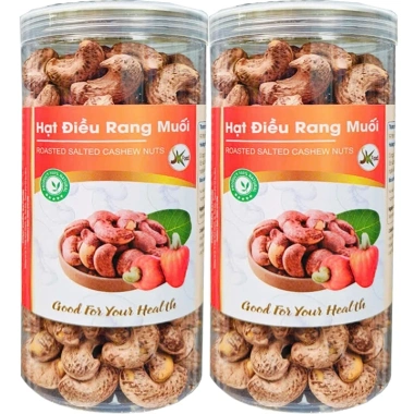 Hạt Điều Nguyên Hạt Loại 1 Rang Muối Vỏ Lụa Thơm Ngon - Giá ưu đãi 175,000 VND 4
