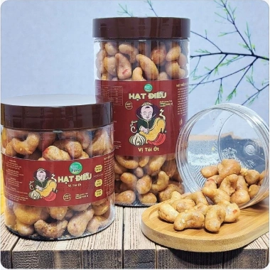 Hạt điều nguyên hạt vị tỏi ớt - Giòn béo, cay nhẹ, giảm giá 20% chỉ 123.000₫ 5