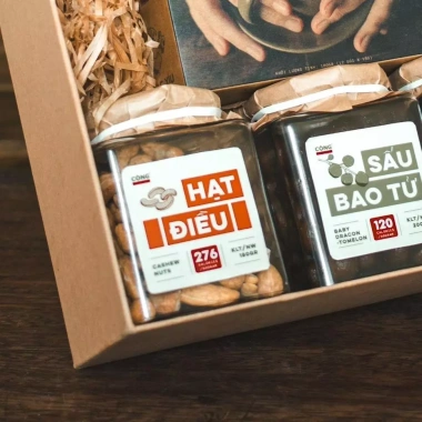 Hạt điều nguyên vị Cộng Cà Phê 180gr - Hạt điều tươi ngon, không chất bảo quản, giá ưu đãi 101.000₫ 4