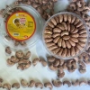 Hạt điều rang muối 1kg Hộp tròn xếp hoa - To đều, nguyên hạt A Cồ - Thành Huế - Giảm giá 240.000₫