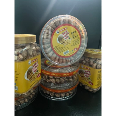Hạt điều rang muối 1kg Hộp tròn xếp hoa - To đều, nguyên hạt A Cồ - Thành Huế - Giảm giá 240.000₫