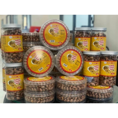 Hạt điều rang muối 1kg Hộp tròn xếp hoa - To đều, nguyên hạt A Cồ - Thành Huế - Giảm giá 240.000₫ 6 Hạt điều rang muối 1kg Hộp tròn xếp hoa - To đều, nguyên hạt A Cồ - Thành Huế - Giảm giá 240.000₫ 6