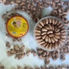 Hạt điều rang muối 1kg Hộp tròn xếp hoa - To đều, nguyên hạt A Cồ - Thành Huế - Giảm giá 240.000₫ 9