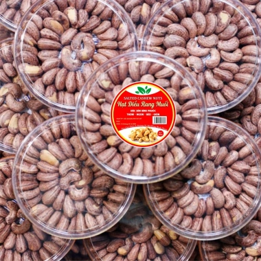 Hạt Điều Rang Muối 500g giảm 20% chỉ 80.000 đồng, giòn thơm, chất lượng cao