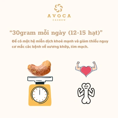 Hạt Điều Rang Muối Avoca Loại A 500g - Giá chỉ 90.000đ, giảm mạnh so với 115.200đ 5