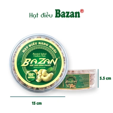 Hạt điều rang muối Bazan Bình Phước A+ nguyên hạt 500g - Giá chỉ 189.000 VND