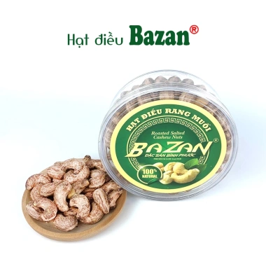 Hạt điều rang muối Bazan Bình Phước A+ nguyên hạt 500g - Giá chỉ 189.000 VND 9 Hạt điều rang muối Bazan Bình Phước A+ nguyên hạt 500g - Giá chỉ 189.000 VND 9