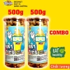 Hạt điều rang muối Bình Phước 1kg + Combo 2×500g Hột điều lụa dinh dưỡng BeeNut - Giá 326.690₫