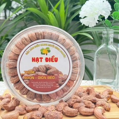 Hạt điều rang muối Bình Phước A Cồ cao cấp, nguyên hạt thơm ngon 69.000₫