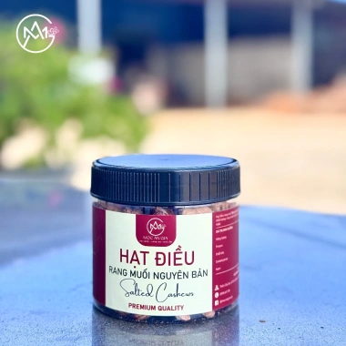 Hạt Điều Rang Muối Bình Phước - Ít muối, không chất bảo quản, quà Tết 216k 7 Hạt Điều Rang Muối Bình Phước - Ít muối, không chất bảo quản, quà Tết 216k 7