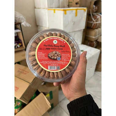 Hạt điều rang muối Bình Phước loại 1 – Giòn tan, thơm ngon, chỉ 95.000đ