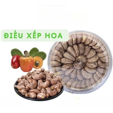 Hạt điều Rang Muối Bình Phước Nguyên Lụa Hàng A Cồ Loại 1 - Giá chỉ 119.000đ