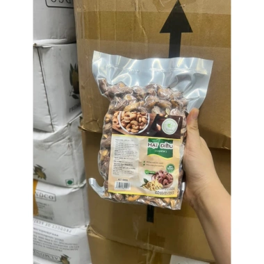 Hạt điều rang muối cam cồ Bình Phước 1kg - Giòn tan, giá ưu đãi 350k 3