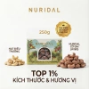 Hạt điều rang muối cỡ lớn VỎ LỤA RANG CỦI NURIDAL 250g Giá ưu đãi 237.150 VND