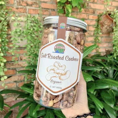 Hạt Điều Rang Muối Có Vỏ Lụa Bimico 500gr - Giảm Giá 18% Giá Chỉ 145.000