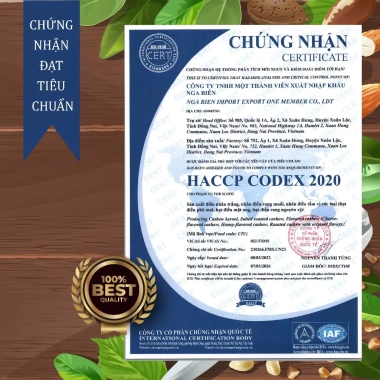 Hạt điều rang muối HẠT TO thực tế như ảnh - cân đủ NET, chỉ 223.200₫, giá gốc 272.304₫