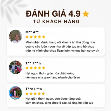 Hạt Điều Rang Muối HOÀNG NGUYÊN - Túi Zip & Hủ PET, 230k Giảm Giá, 289.800 VNĐ