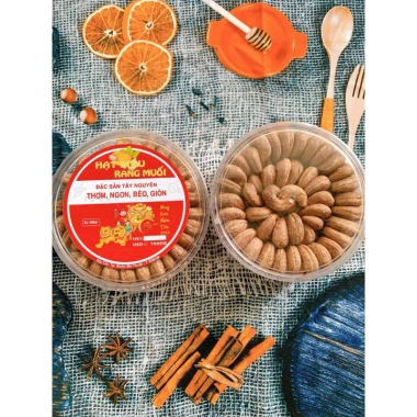 Hạt Điều Rang Muối Loại 1 To Đều Mẩy Nguyên Lụa – Giòn, Thơm, Bổ Dưỡng, Giá Khuyến Mãi 140.000₫ 3