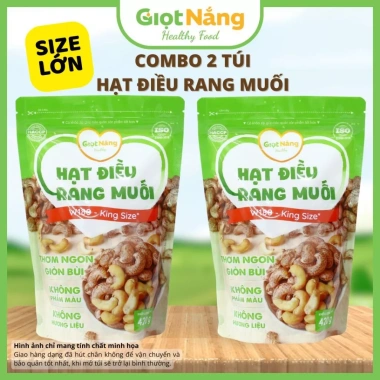 Hạt Điều Rang Muối Nguyên Hạt Giòn Thơm Ngon - Giá chỉ 175.000đ, giảm 22% 9