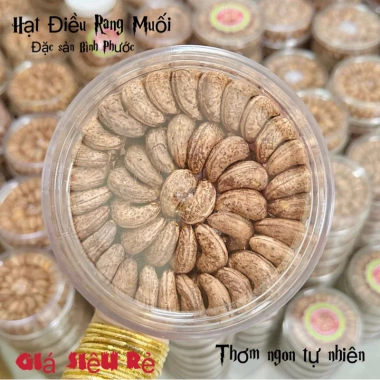 Hạt Điều Rang Muối Nguyên Hạt Loại 1 520g - Giá Ưu Đãi 121.250₫, Giá Gốc 152.775₫