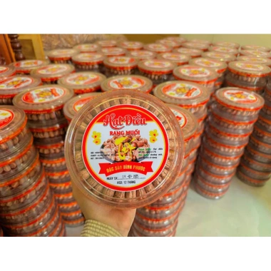 Hạt Điều Rang Muối Nguyên Hạt Loại 1 520g - Giá Ưu Đãi 121.250₫, Giá Gốc 152.775₫