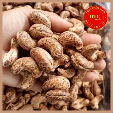 Hạt điều rang muối nguyên lụa size lớn Bình Phước, giòn béo bùi, dinh dưỡng cao cấp - HTC Foods 6
