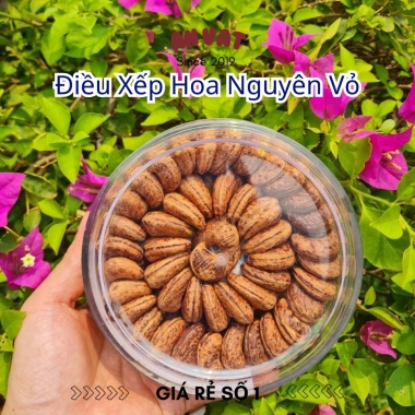 Hạt điều rang muối nguyên vị vỏ lụa cao cấp loại 1 500gr - Thơm ngon, giá 119k 5