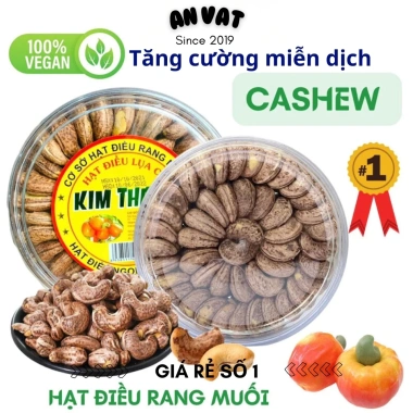 Hạt điều rang muối nguyên vị vỏ lụa cao cấp loại 1 500gr - Thơm ngon, giá 119k 10